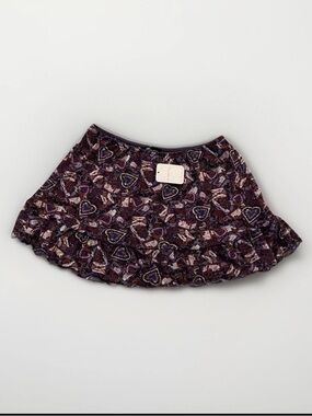 Only Hearts Love Notes Mini see though skirt, Purple Hearts, 1 Pack